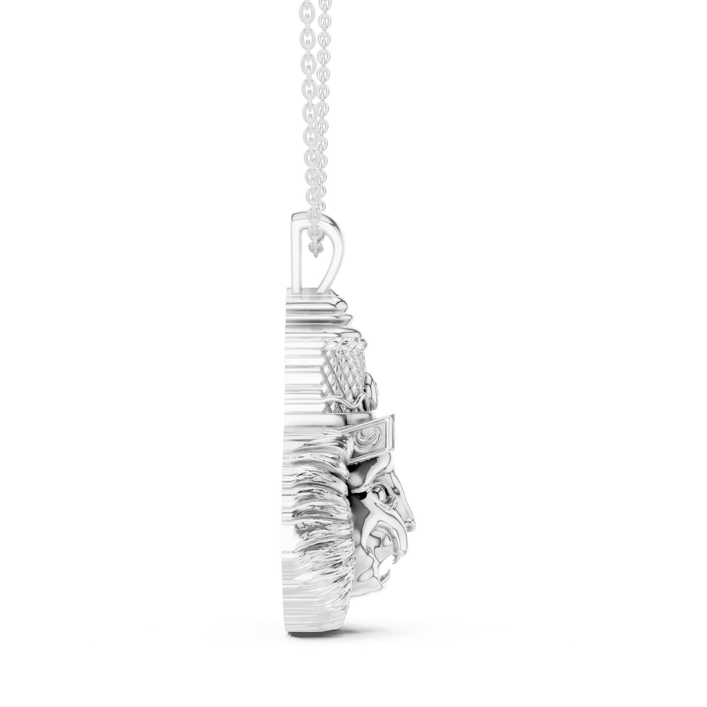 Oval Lab Grown Diamond Pendant
