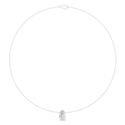 Oval Lab Grown Diamond Pendant