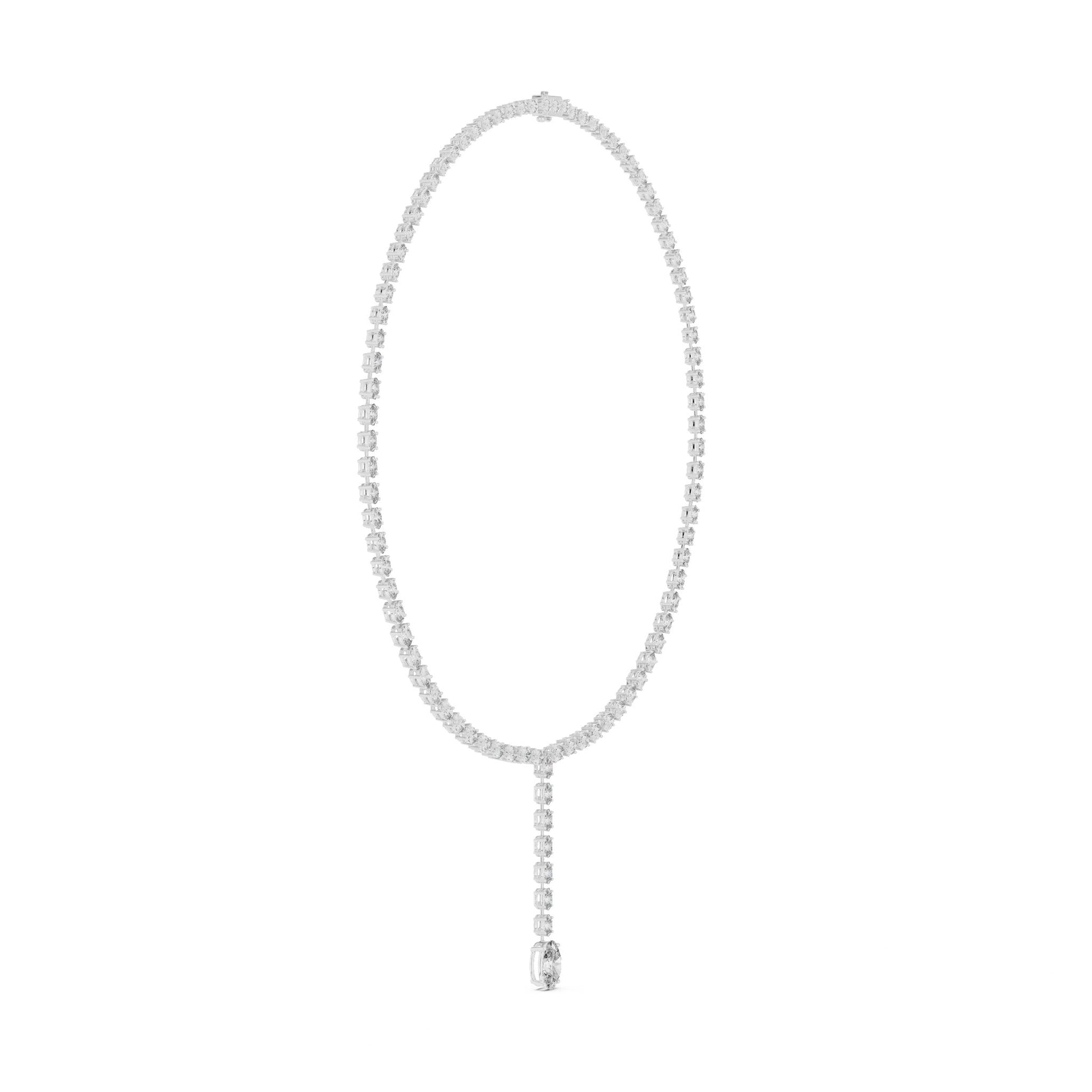 Oval Lab Grown Diamond Pendant