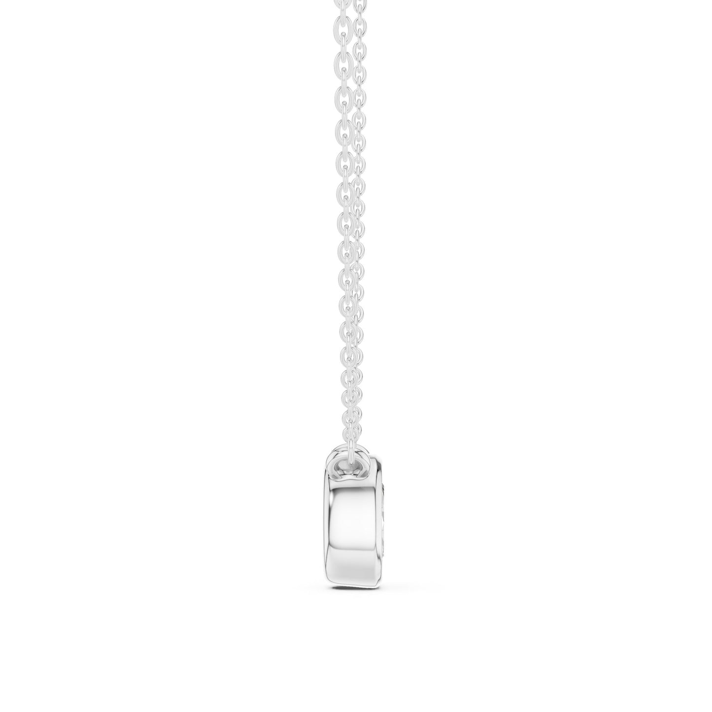 Oval Lab Grown Diamond Pendant
