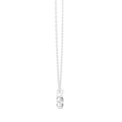 Oval Lab Grown Diamond Pendant
