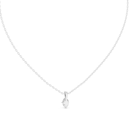 Oval Lab Grown Diamond Pendant