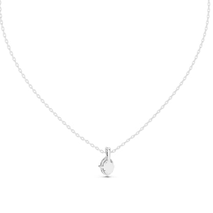 Oval Lab Grown Diamond Pendant