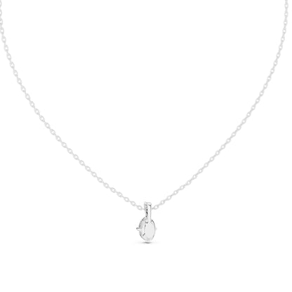 Oval Lab Grown Diamond Pendant