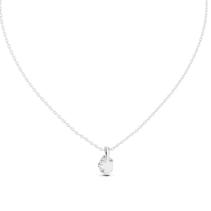 Oval Lab Grown Diamond Pendant