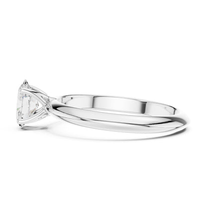 Oval Lab Grown Diamond Solitaire Engagement Ring