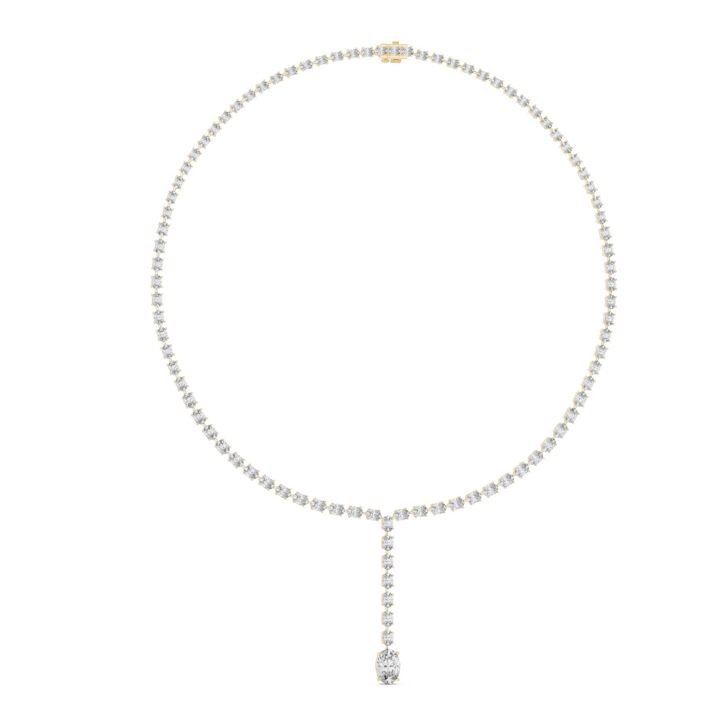 Oval Lab Grown Diamond Pendant