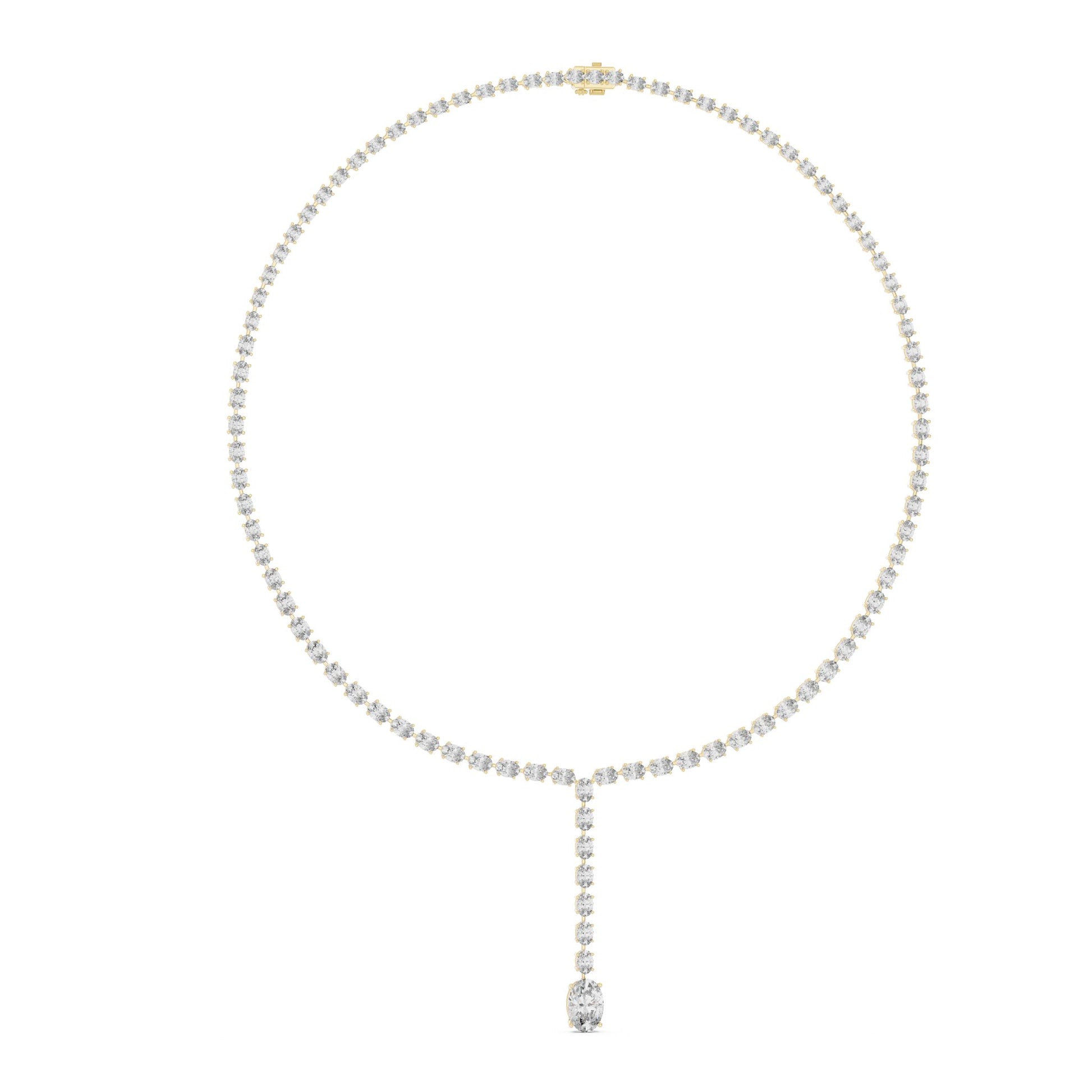 Oval Lab Grown Diamond Pendant