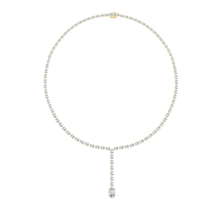 Oval Lab Grown Diamond Pendant