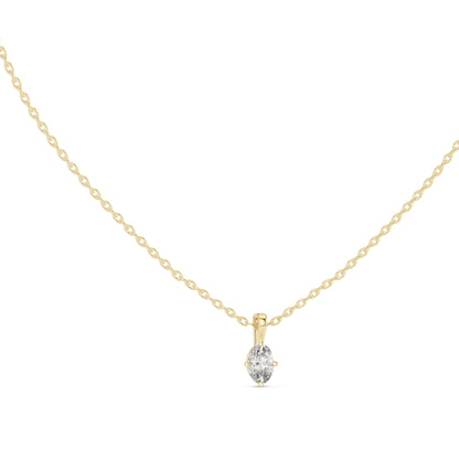 Oval Lab Grown Diamond Pendant