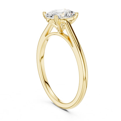 Women's Oval Lab Grown Diamond Ring