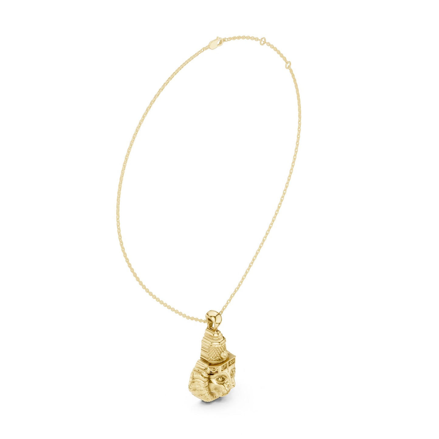 Oval Lab Grown Diamond Pendant