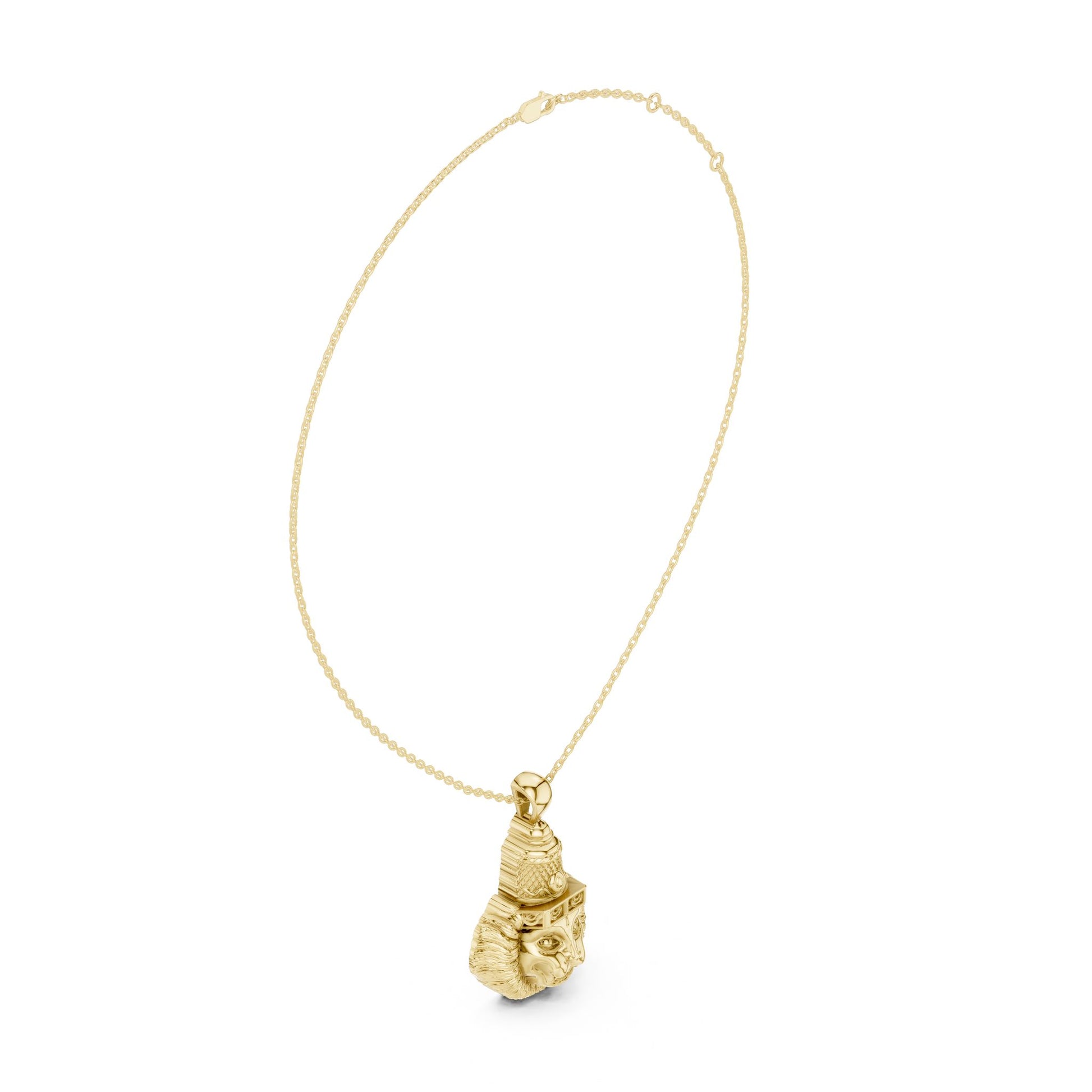 Oval Lab Grown Diamond Pendant