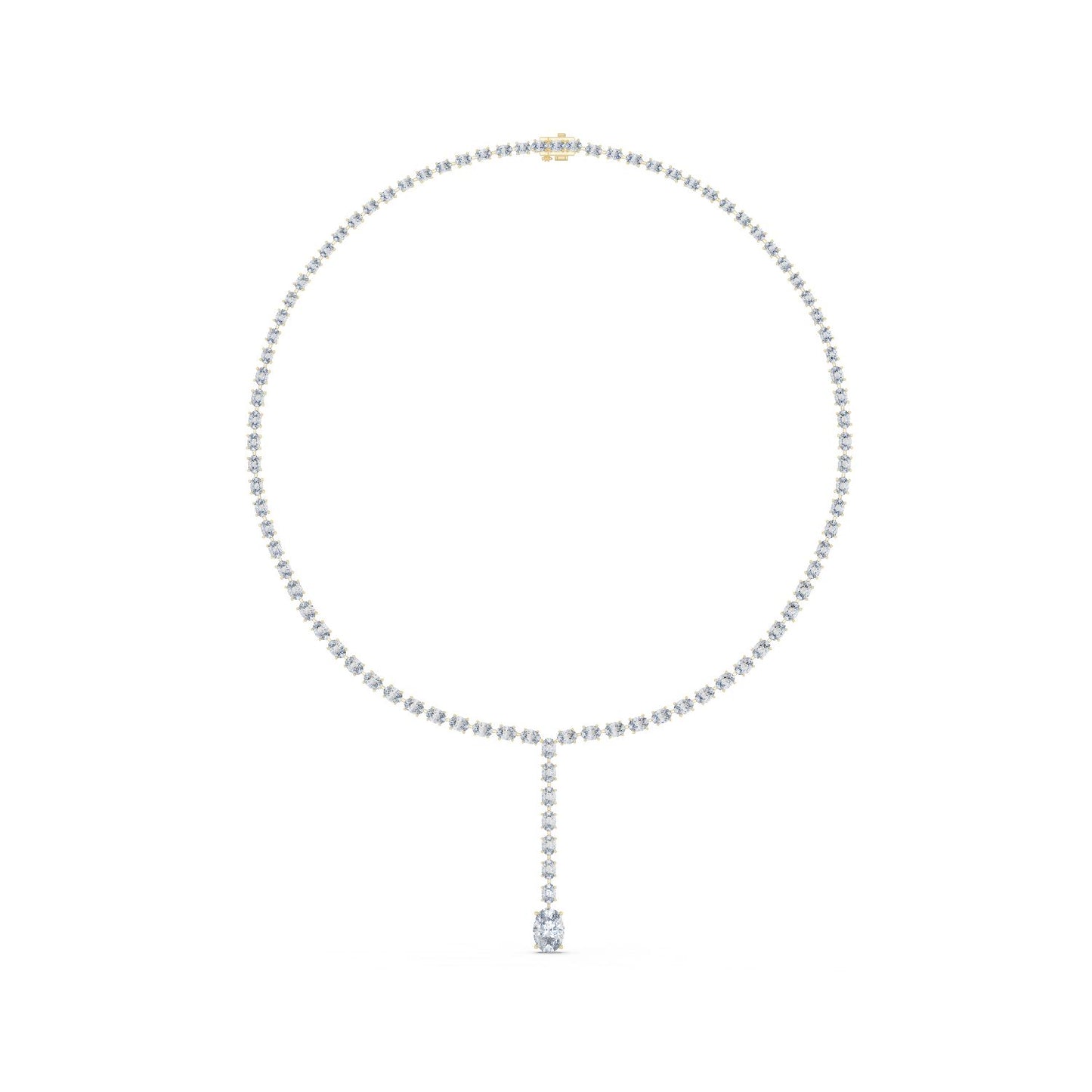 Oval Lab Grown Diamond Pendant