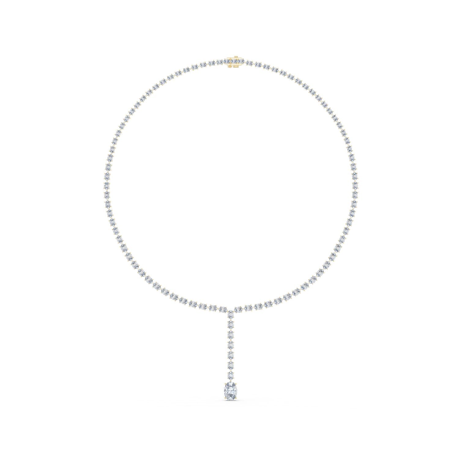 Oval Lab Grown Diamond Pendant