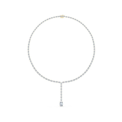 Oval Lab Grown Diamond Pendant