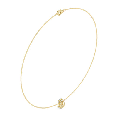 Oval Lab Grown Diamond Pendant