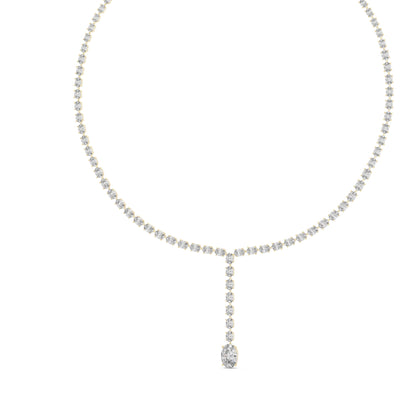 Oval Lab Grown Diamond Pendant