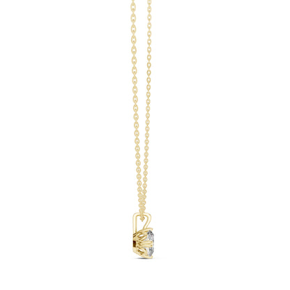 Oval Lab Grown Diamond Pendant