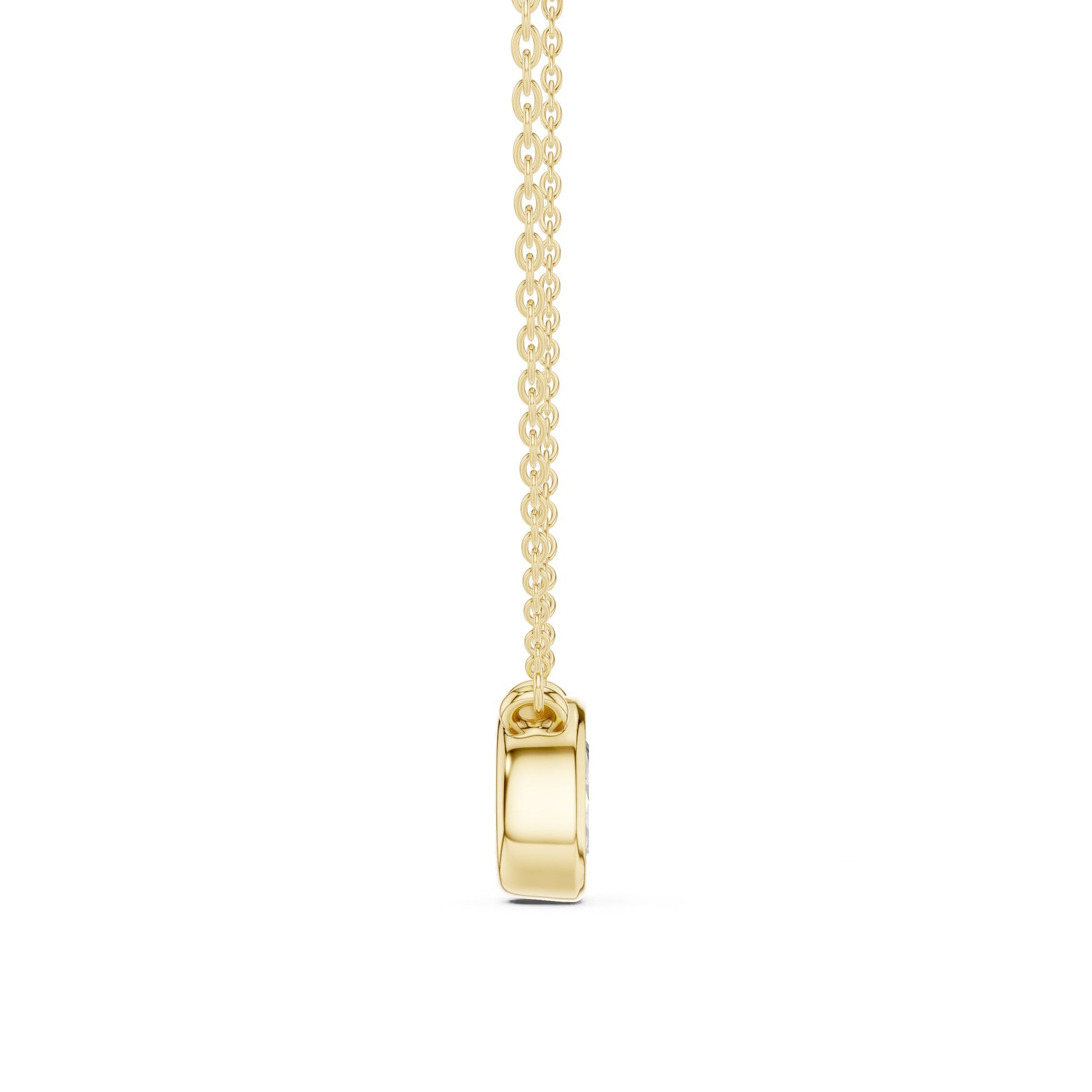 Oval Lab Grown Diamond Pendant