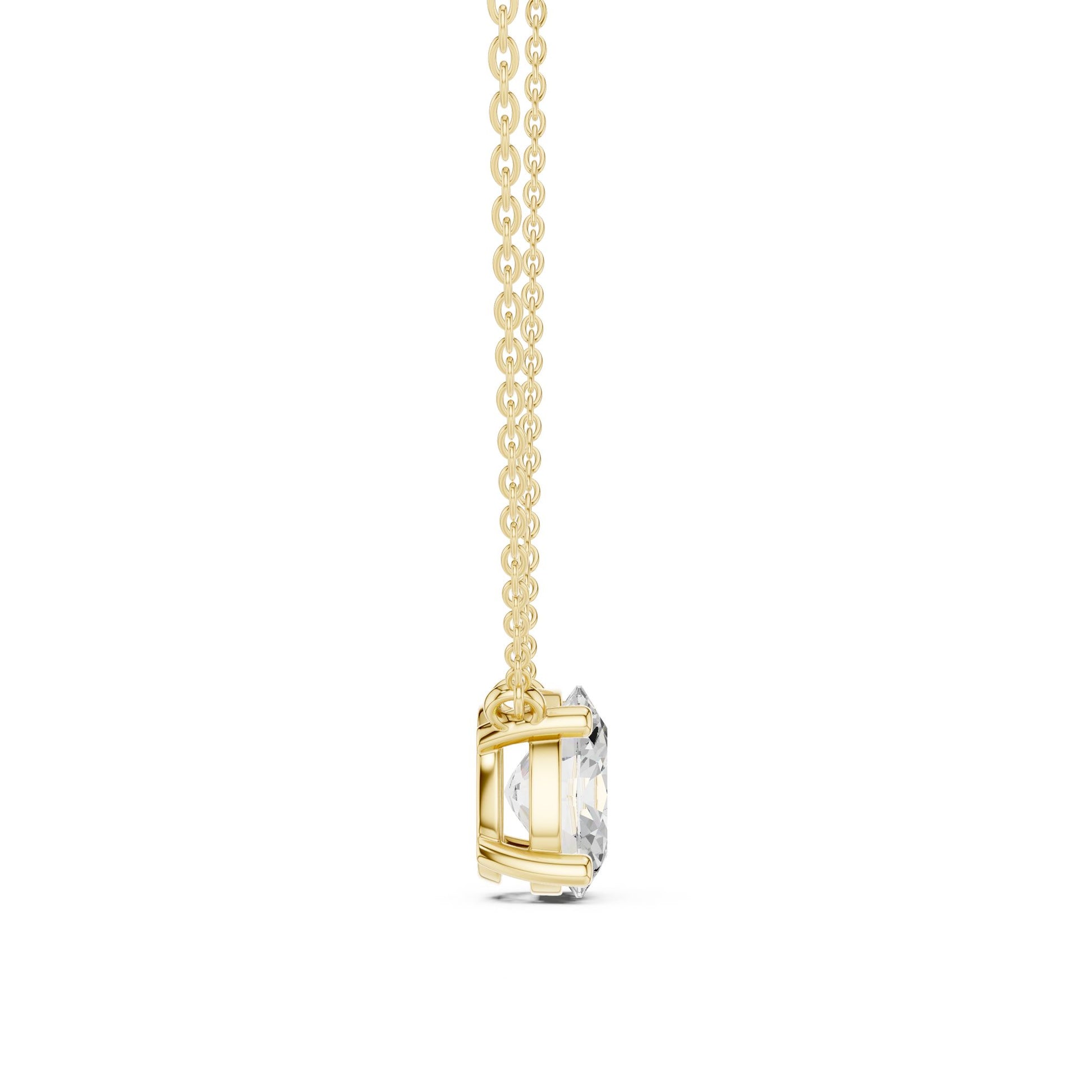 Oval Lab Grown Diamond Pendant