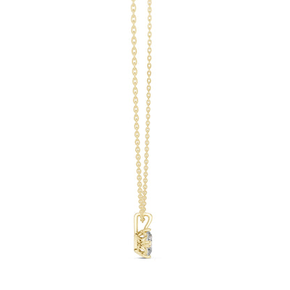 Oval Lab Grown Diamond Pendant