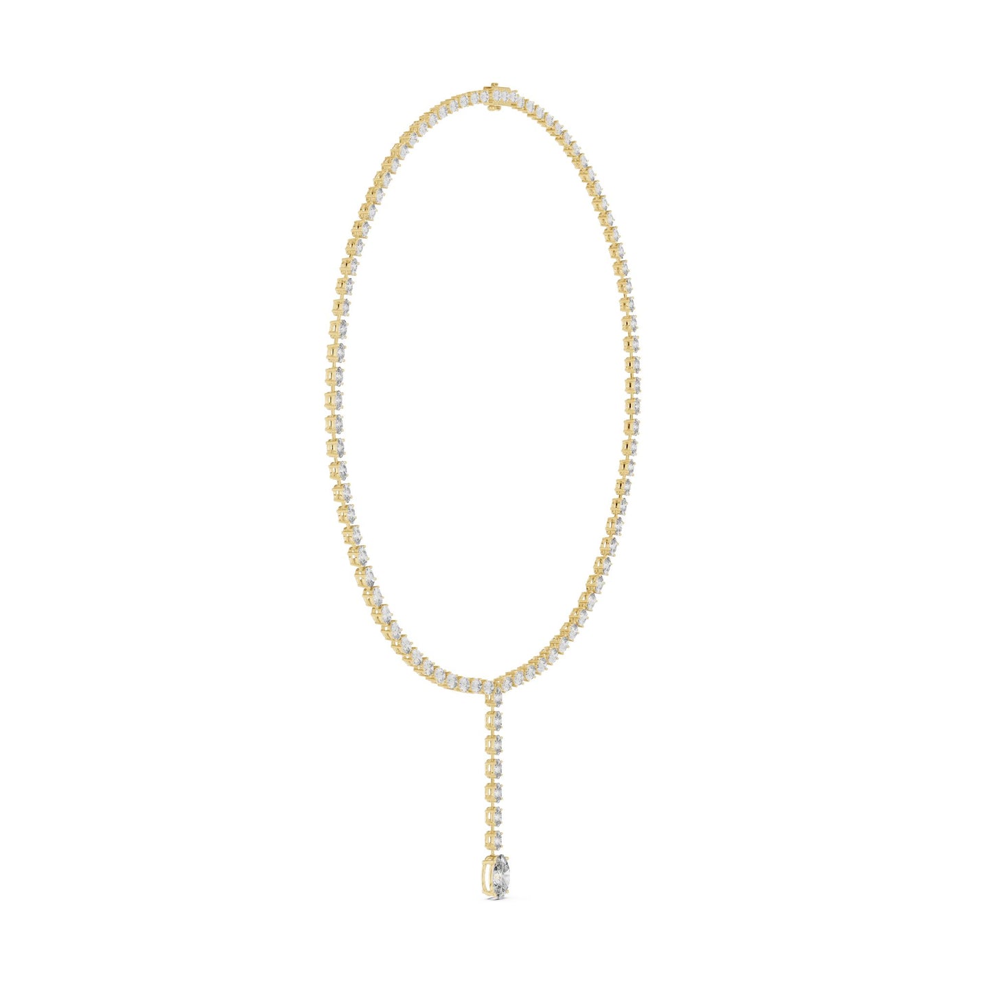 Oval Lab Grown Diamond Pendant