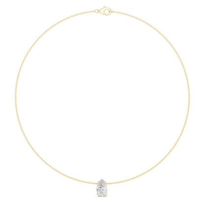 Oval Lab Grown Diamond Pendant