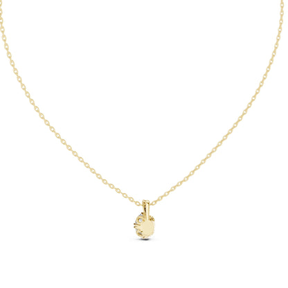 Oval Lab Grown Diamond Pendant