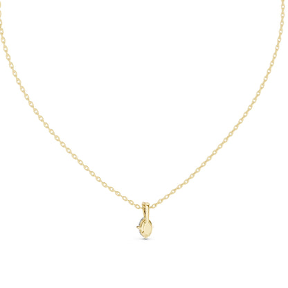 Oval Lab Grown Diamond Pendant