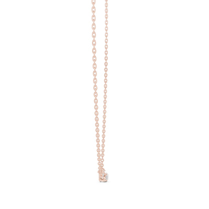 Oval Lab Grown Diamond Three-Stone Pendant
