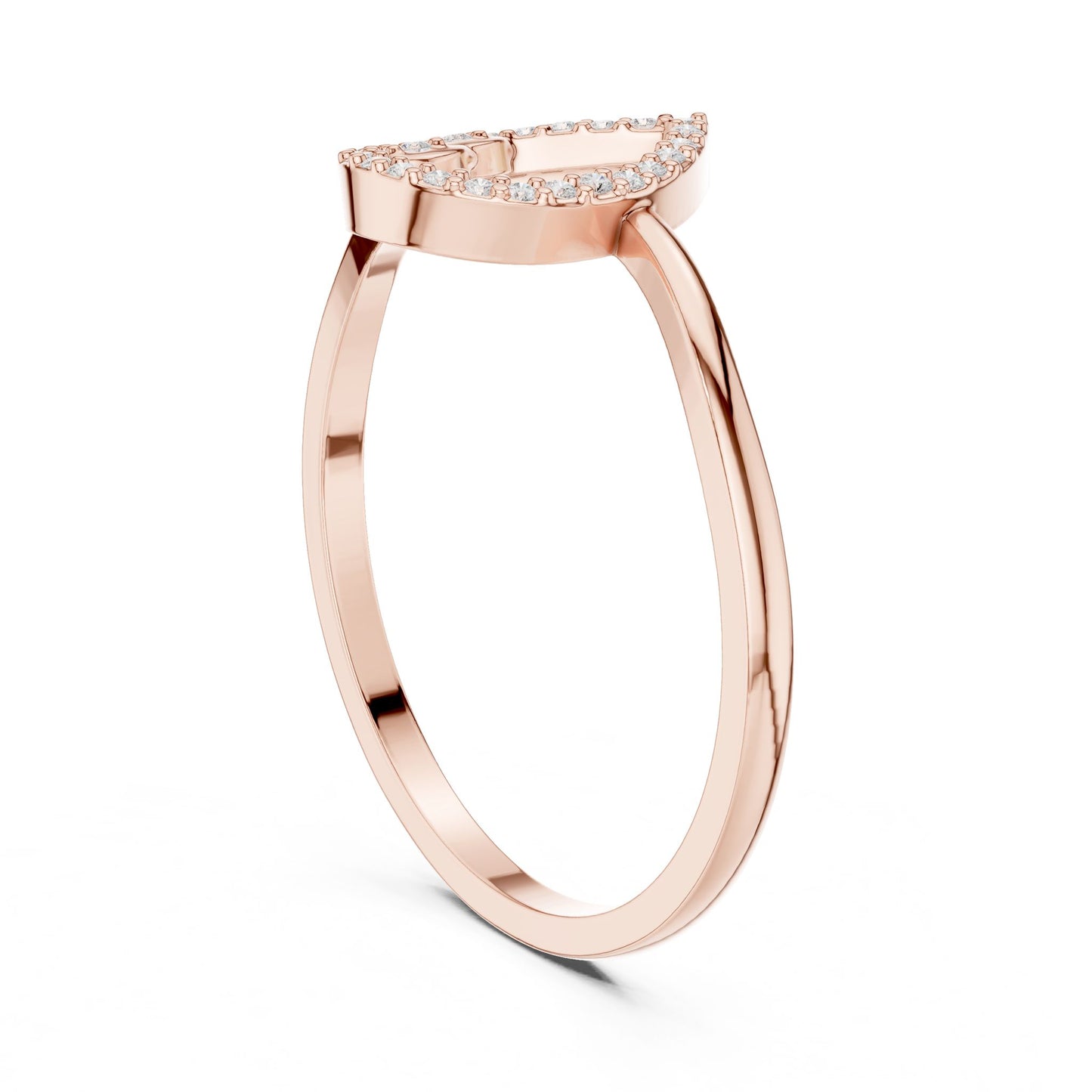 Pear Lab Grown Diamond Halo Engagement Ring