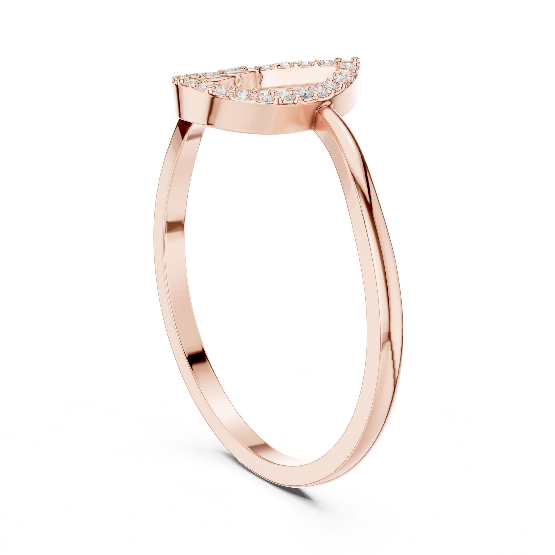 Pear Lab Grown Diamond Halo Engagement Ring