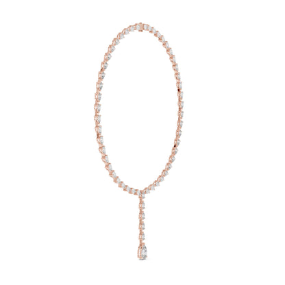 Pear Lab Grown Diamond Halo Pendant
