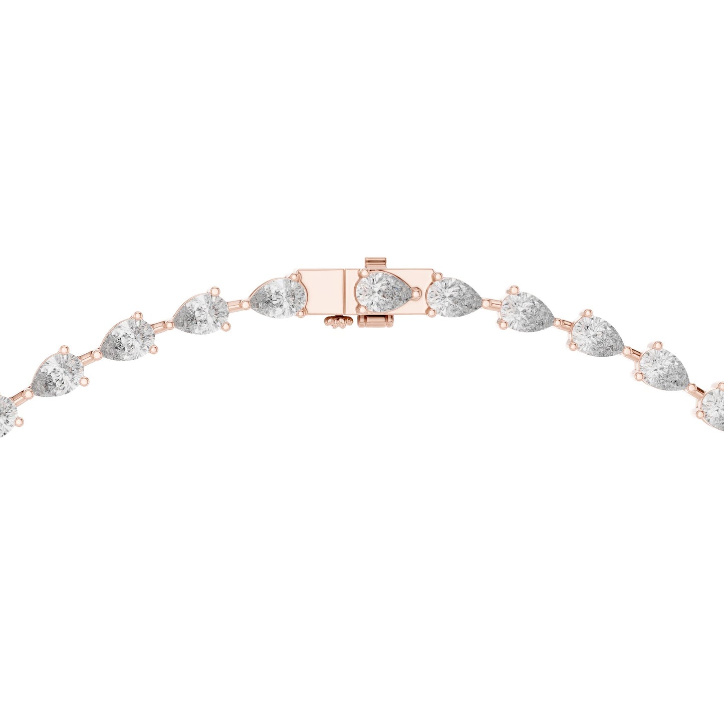 Pear Lab Grown Diamond Halo Pendant