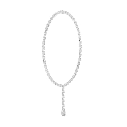 Pear Lab Grown Diamond Halo Pendant