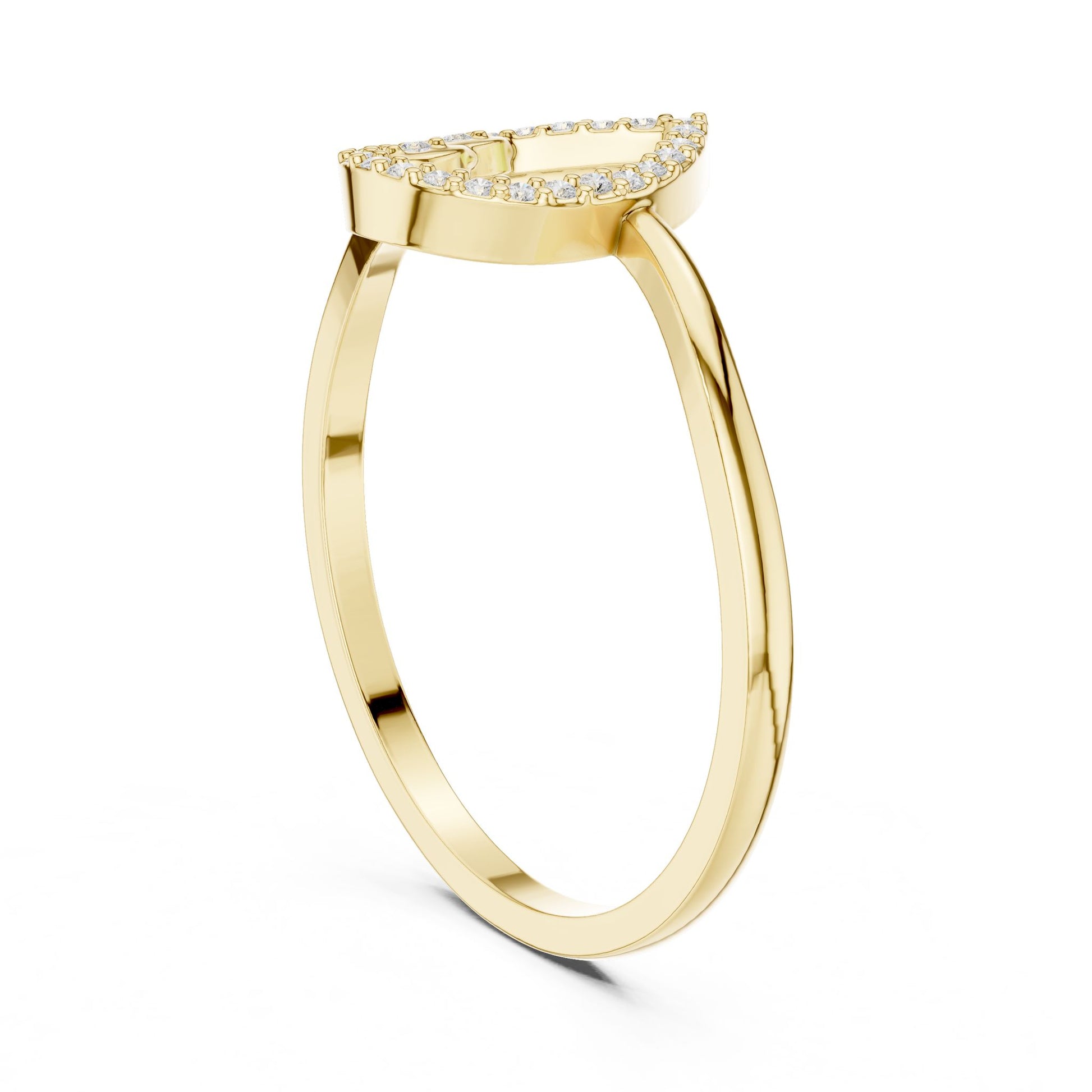 Pear Lab Grown Diamond Halo Engagement Ring