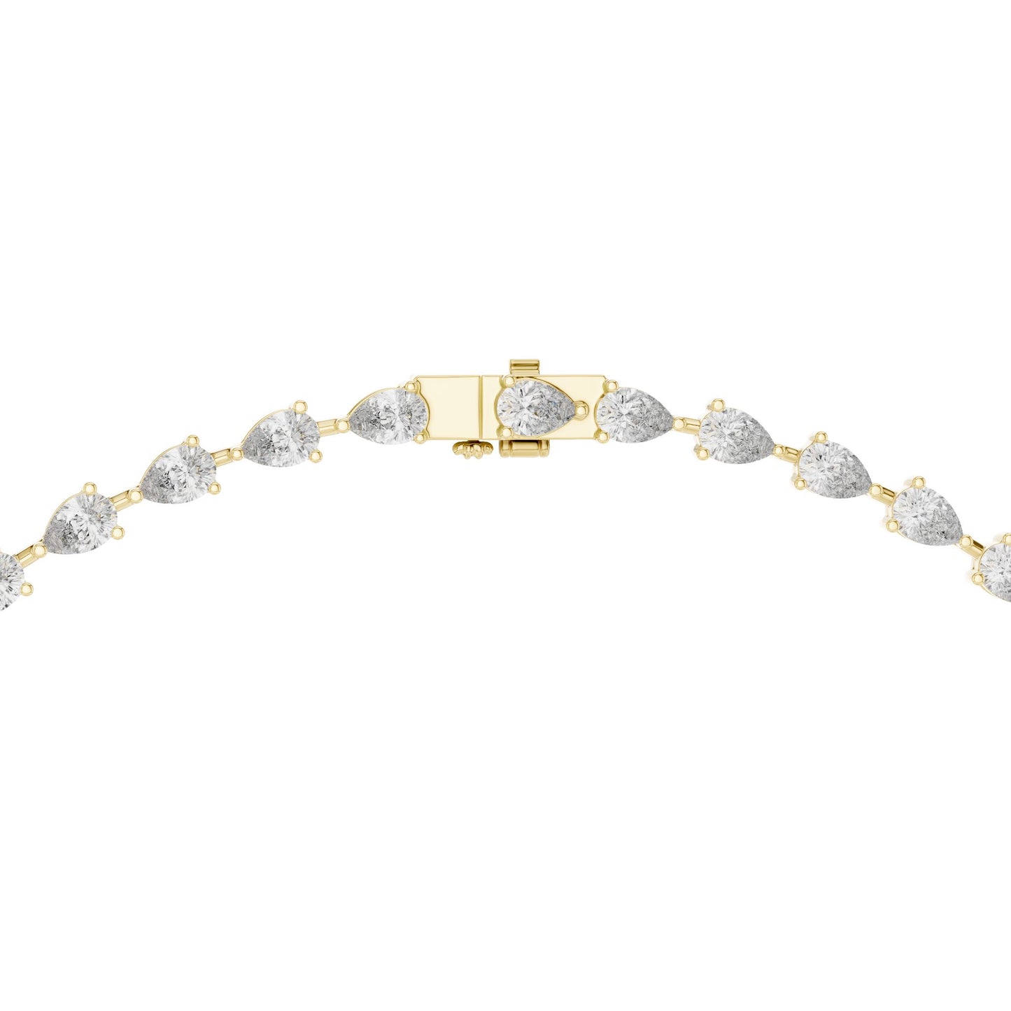 Pear Lab Grown Diamond Halo Pendant