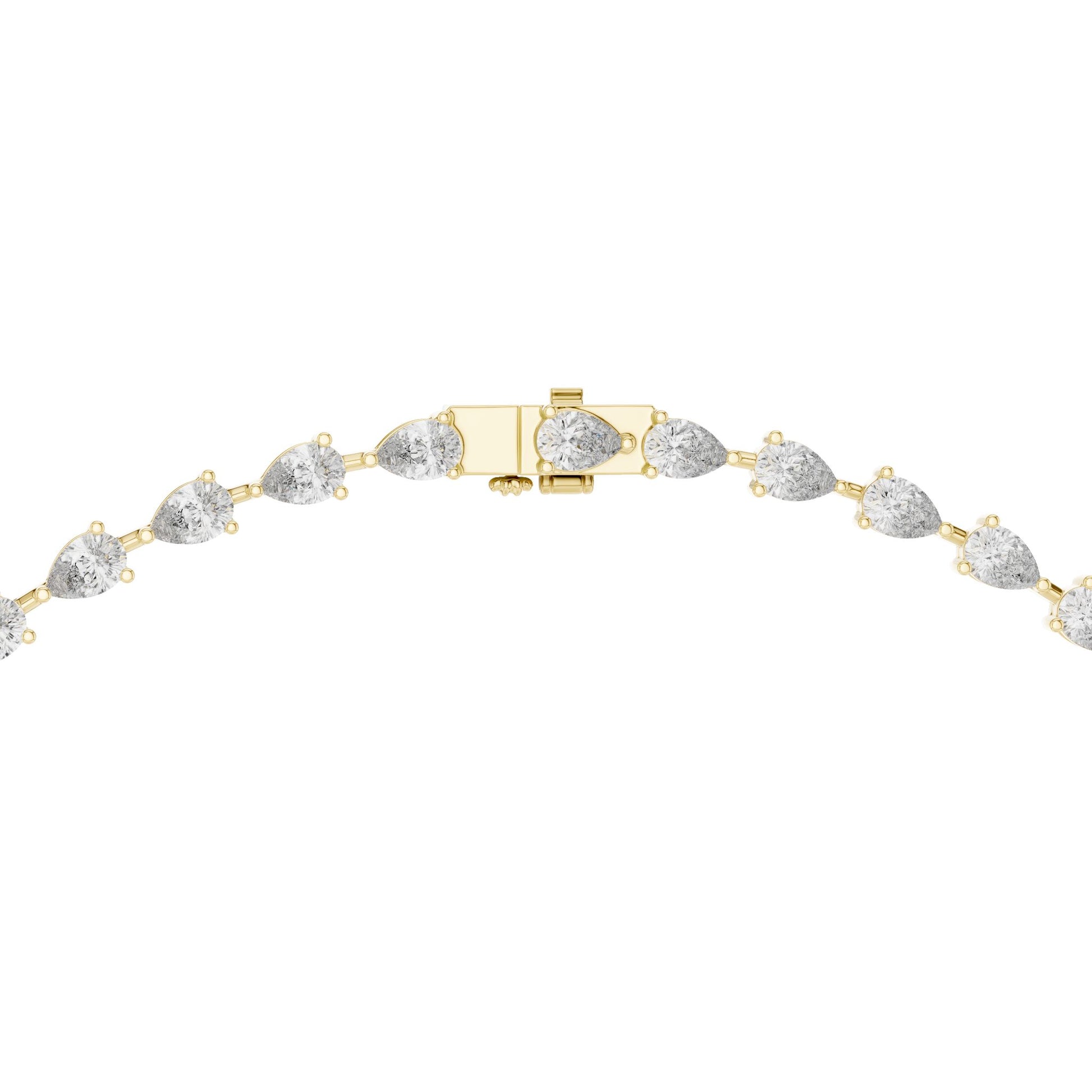 Pear Lab Grown Diamond Halo Pendant