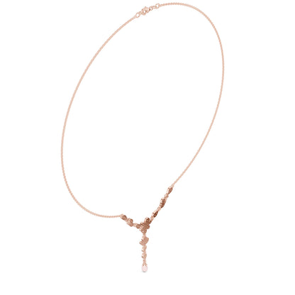 Pear Lab Grown Diamond Side-Stone Pendant