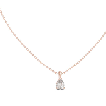 Pear Lab Grown Diamond Pendant