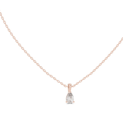 Pear Lab Grown Diamond Pendant