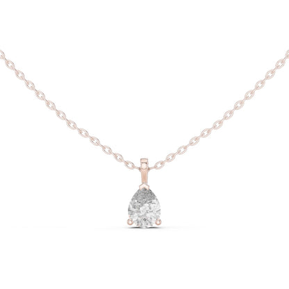 Pear Lab Grown Diamond Pendant