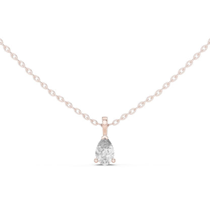Pear Lab Grown Diamond Pendant