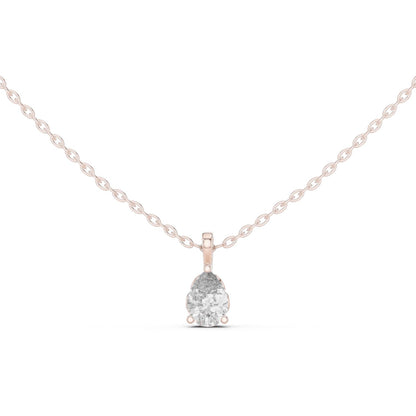 Pear Lab Grown Diamond Pendant