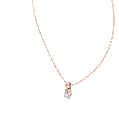 Pear Lab Grown Diamond Pendant