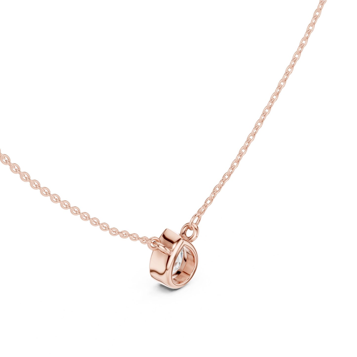 Pear Lab Grown Diamond Pendant