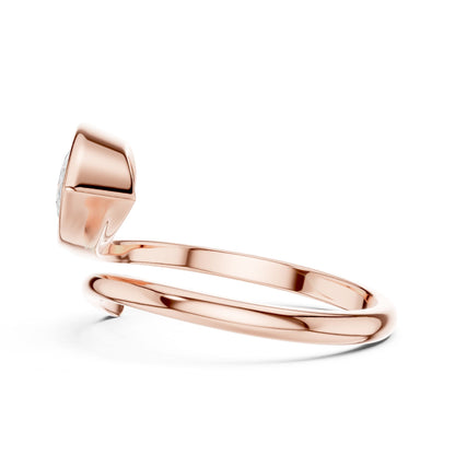 Women's Pear Lab Grown Diamond Ring