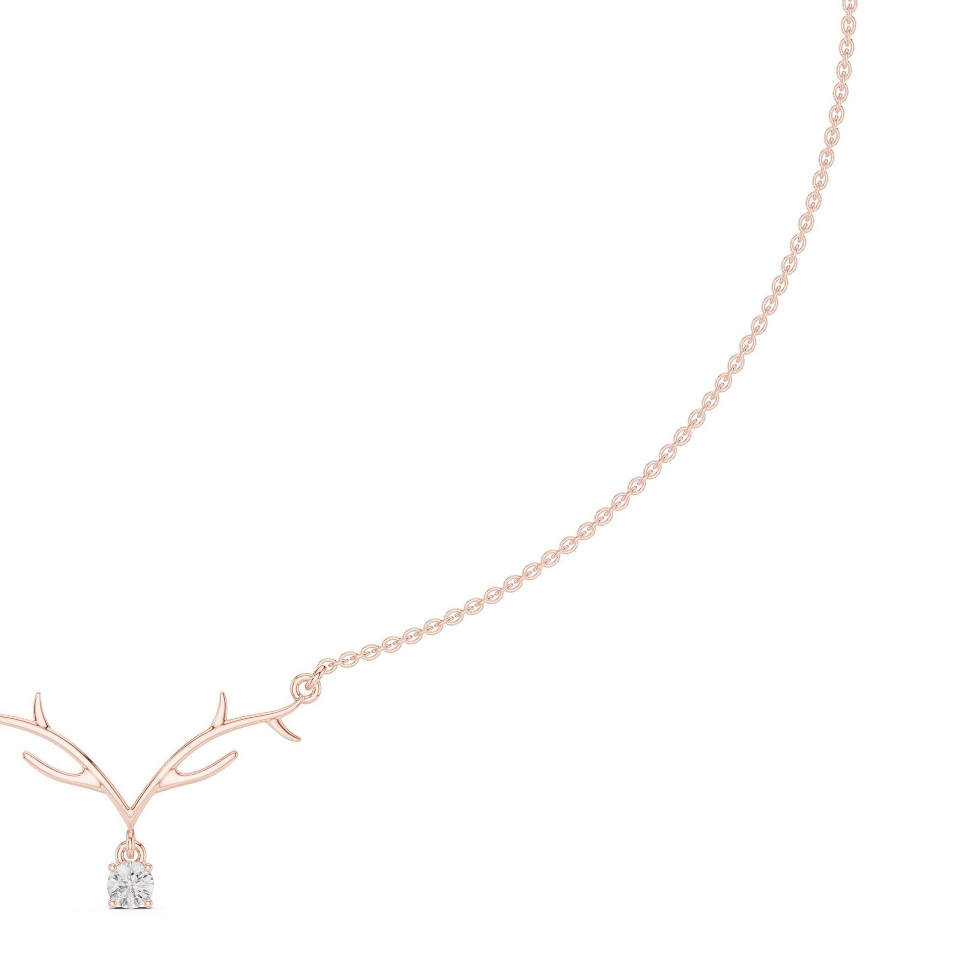 Pear Lab Grown Diamond Pendant