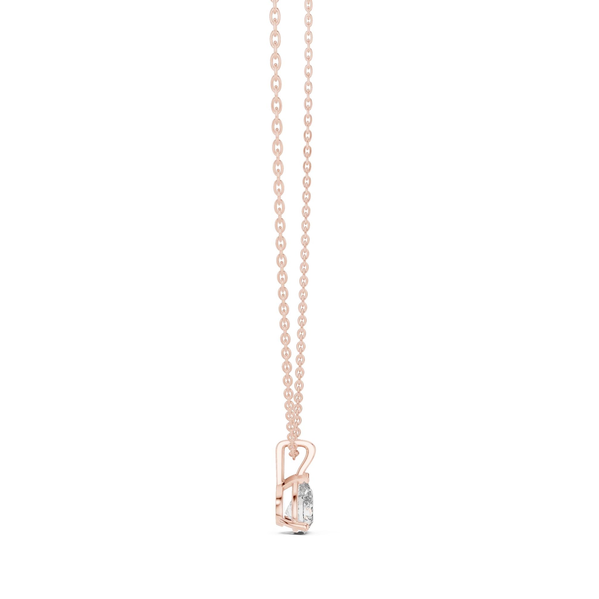 Pear Lab Grown Diamond Pendant